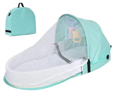 Immagine prodotto di Lettino da viaggio per bambini, in cotone
