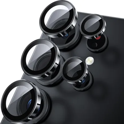 Obrázok produktu pre Ochranné tvrdené sklo na fotoaparát pre Samsung Galaxy S23 Ultra Black
