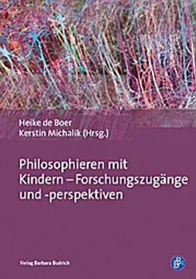 Obrázek produktu pro Philosophieren mit Kindern - Forschungszugänge und -perspektiven