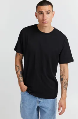 Produktbild von !Solid SDCadel Herren T-Shirt Kurzarm Shirt Basic Hochwertige Baumwoll-Qualität Rundhalsausschnitt Überschnittene Schultern Oversize Fit