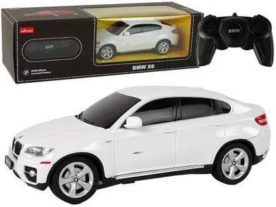 Zdjęcie produktu dla Auto R/C BMW X6 Rastar 1:24 białe