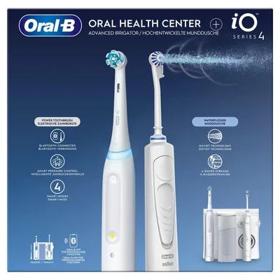 Image de Combiné dentaire complet - Braun - OXYJET+IO4 - oxyjet + ora-b io4