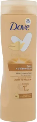 Produktbild von Dove Visible Glow Gradual Tan Body Lotion 400ml - Fair/Medium