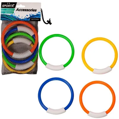 Immagine prodotto di Anelli subacquei Sportx 4 pezzi