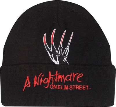 Image de Nightmare On Elm Street - Casquette HE3167 (Taille unique) (Noir/Rouge/Blanc)