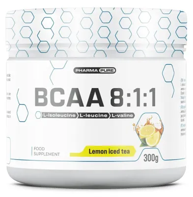 Image de BCAA - Pharmapure - BCAA 8:1:1 (300g) - Saveur Lemon Iced Tea