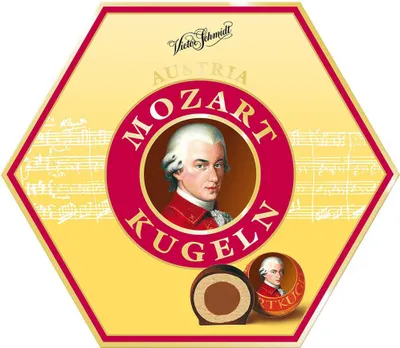 Produktbild von Victor Schmidt Austria feine Mozartkugeln Dose 297g