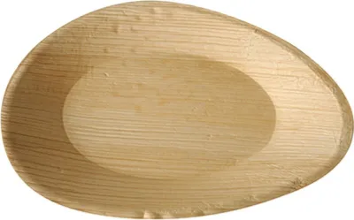 Produktbild von 6 Teller, Palmblatt "pure" oval 26 cm x 17 cm x 2,5 cm