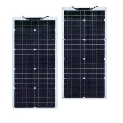 Obrázok produktu pre Flexibilný monokryštalický solárny panel, vysoká účinnosť, odolná konštrukcia, 100 W biely