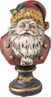 Obrázek produktu pro Soška Santa Clause (Ježíška) z pryskyřice, rozměry 9x8x15 cm, vícebarevná, značka Clayre & Eef, model 6PR1107