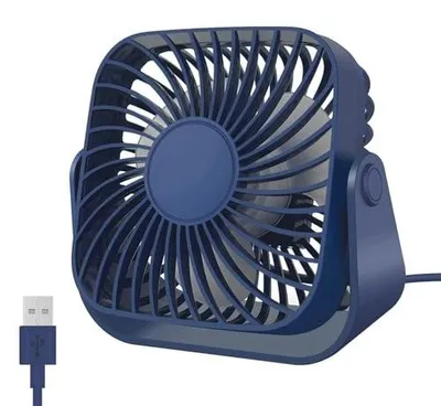 Zdjęcie produktu dla Wentylator biurkowy USB 3 prędkości obrotowy do biura domu