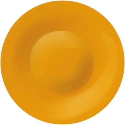 Immagine prodotto di Set di 6 piatti fondi arancioni - P 22,5 cm