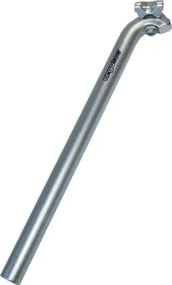 Image de ergotec 57816001 Tige de selle patentée Hook Ø 31,6mm, 400mm, alu, argent