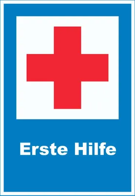 Produktbild von Richtzeichen Erste Hilfe Schild A3 Rückseite selbstklebend