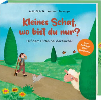 Obrázok produktu pre Meine Aufklapp-Bibel. Kleines Schaf, wo bist du nur?