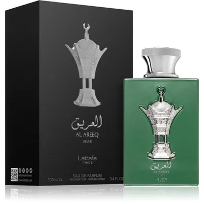 Imagen del producto de Lattafa Pride Al Areeq Silver Eau de Parfum Unisex 100 Ml | Perfume Árabe Original