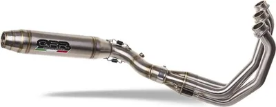 Zdjęcie produktu dla Kompletny układ wydechowy GPR Racing Deeptone ze stali nierdzewnej dla Triumph Tiger Sport 660