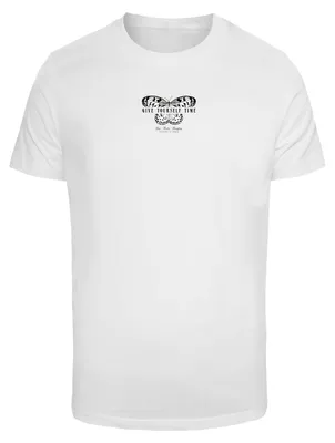 Image de Mister Tee - T-shirt pour homme « Give Yourself Time » TN1893 (L) (blanc)