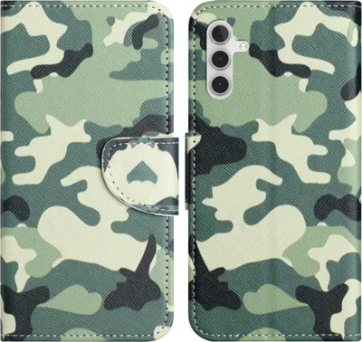Produktbild von Samsung Galaxy A34 Hülle - Coverup Klapphülle - Camouflage