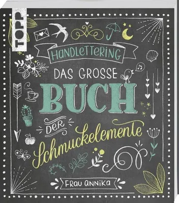 Produktbild von Handlettering. Das große Buch der Schmuckelemente