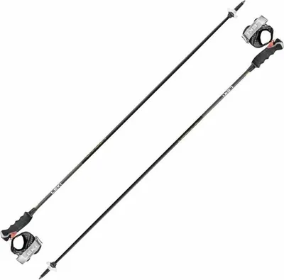Obrázok produktu pre Leki Carbon 12 3D Black/Dark Anthracite/Neonyellow 115 cm Lyžiarske palice