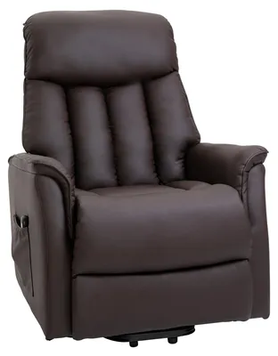 Image de Fauteuil releveur - Fauteuil élévateur - Fauteuil électrique - Dossier réglable - Capacité de charge : 150 kg