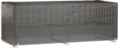 Obrázek produktu pro vidaXL Kryty na zahradní nábytek 2 ks 8 oček 192x82x65 cm obdélníkového tvaru