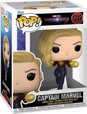 Produktbild von Funko Pop! Die Marvels - Captain Marvel