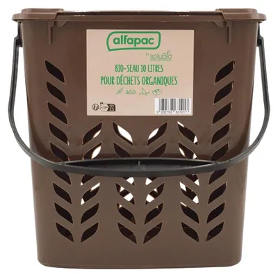 Image de alfapac par Solubio – Poubelle de compostage – 10 litres