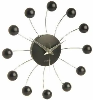Obrázek produktu pro Nástenné hodiny 5204BK Karlsson 50cm
