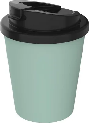 Obrázek produktu pro hrnek na kávu "Premium Deluxe" - termo hrnek zplastu bez BPA s dvousložkovým uzávěrem - 250 ml izolovaný hrnek s sebou Vyrobeno v Německu - mátový