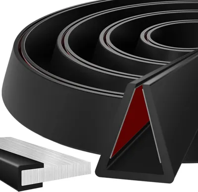 Produktbild von Kantenschutz Gummi Profil 8 mm x 3 m, selbstklebender EPDM Kantenschutz, für Autotüren
