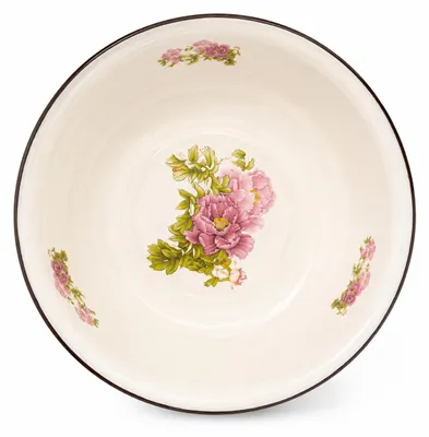 Produktbild von Emaillierte Schüssel Ø 34 cm, 10,5 cm hoch – Waschschüssel,
