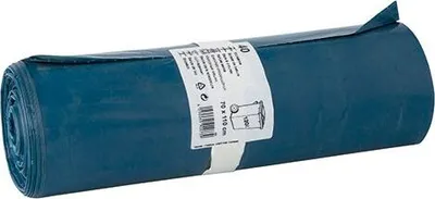 Produktbild von 200 tradingbay24 Müllsäcke, LDPE 120 l 110 cm x 70 cm blau tbU90073 Abfallsäcke