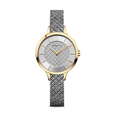 Produktbild von Bering 17831-010 Damen-Armbanduhr, Edelstahl-Gehäuse, Metall-Armband
