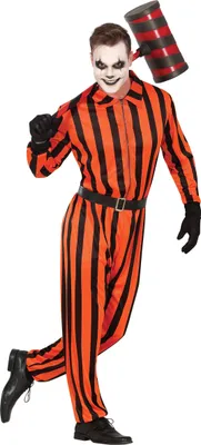 Produktbild von Gefangener Harlekin Kostüm für Herren - L (52-54)
