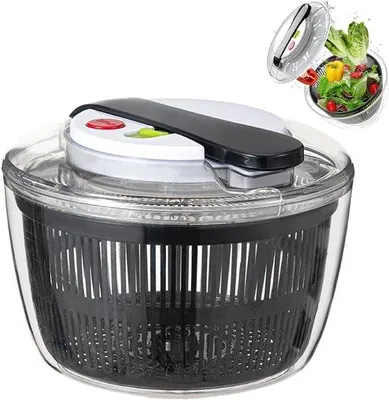 Produktbild von Handiger Keukenapparaat für Salate, Gemüse und Obst Trocknen, Kompakt und Vielseitig