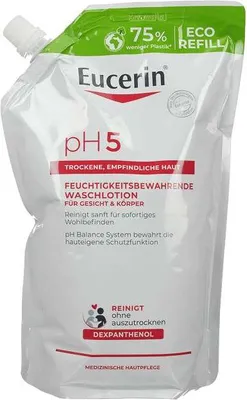 Obrázek produktu pro Eucerin Ph5 Mycí mléko pro citlivou pleť 750 ml