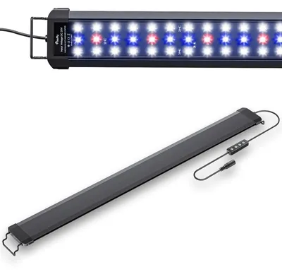 Aquarium-LED 21 W Vollspektrum mit Timer, 75-90 cm
