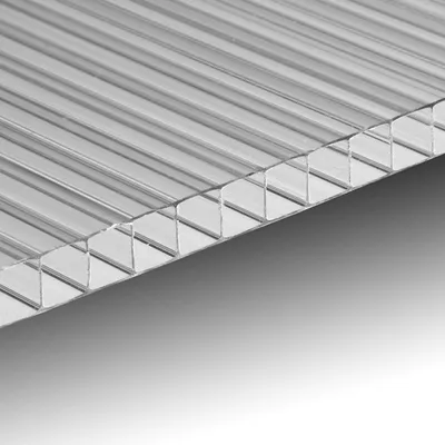 Produktbild von Polycarbonat Stegplatte 10 mm 200 x 100 cm klar UV-geschützt von Ezooza