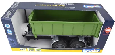 Image de bruder 2035 bruder Hakenlift-Anhänger Spielzeugauto