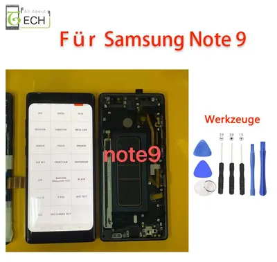 Produktbild von LCD für Samsung Galaxy Note 9 N960F OLED Display Bildschirm Touchscreen