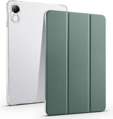 Produktbild von Schutz Tablet Hülle für Honor Pad X8 Pro / Pad X9 Case Klapp Tasche Cover 3-Fold, Farbe:Grün
