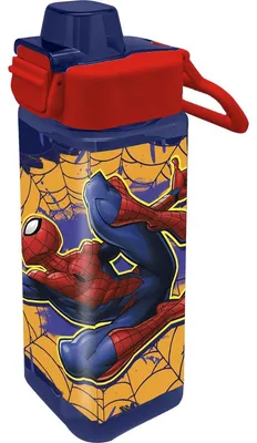 Zdjęcie produktu dla Butelka dla dzieci Marvel Spiderman 500ml – Oficjalny produkt Kids Licensing