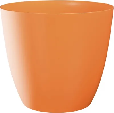 Immagine prodotto di Coprivaso ELLA plastica arancione lucido d18x16cm