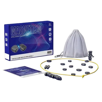 Produktbild von Minicee Magnetisches Strategiespiel Kluster Spiel für 1–4 Spieler