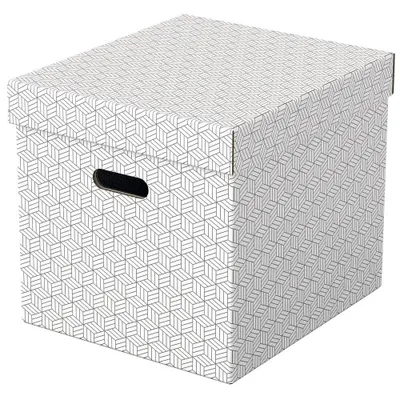 Image de Esselte 628288 3 Esselte Home Aufbewahrungsboxen 33,0 l weiß 32,0 x 36,5 x 31,5 cm