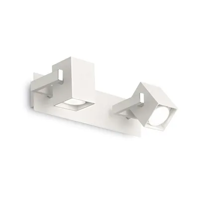 Obrázek produktu pro Moderní nástěnné světlo Mouse Metal White 2 světla Gu10