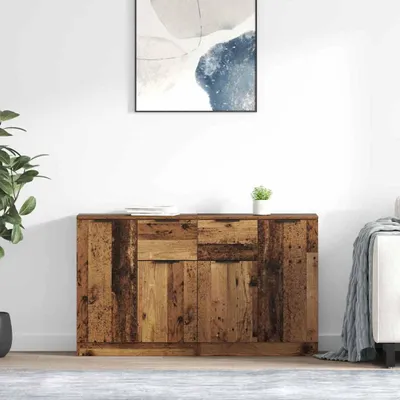 Zdjęcie produktu dla VidaXL Komody boczne, 2 sztuki, drewno z odzysku, 60 x 30 x 70 cm, płyta wiórowa