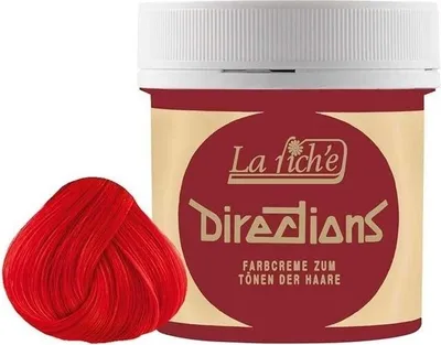 Produktbild von 6 x La Riche Directions Semi-Permanent Hair Color 88ml Tubs - TANGERINE